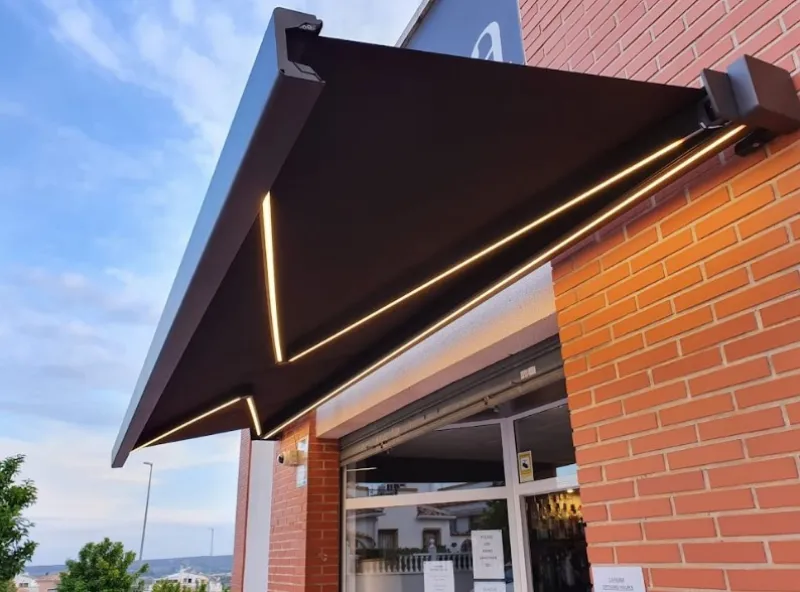 Toldo com led