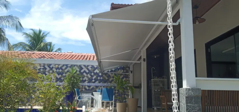 Toldo retrátil para área externa no Recreio dos Bandeirantes